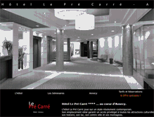 Tablet Screenshot of hotel-annecy.net